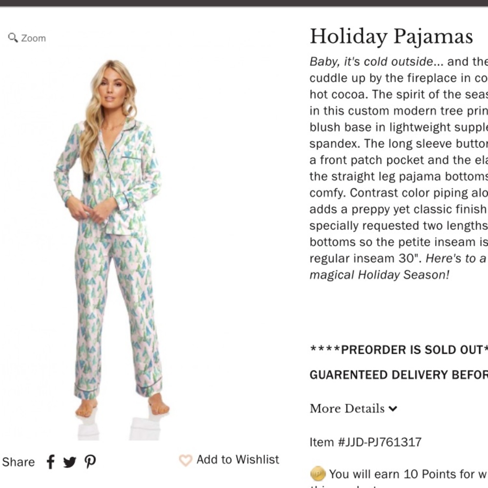 Brand new Kittenish pjs